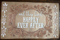 Happily ever after - wedding/bridal shower Banner