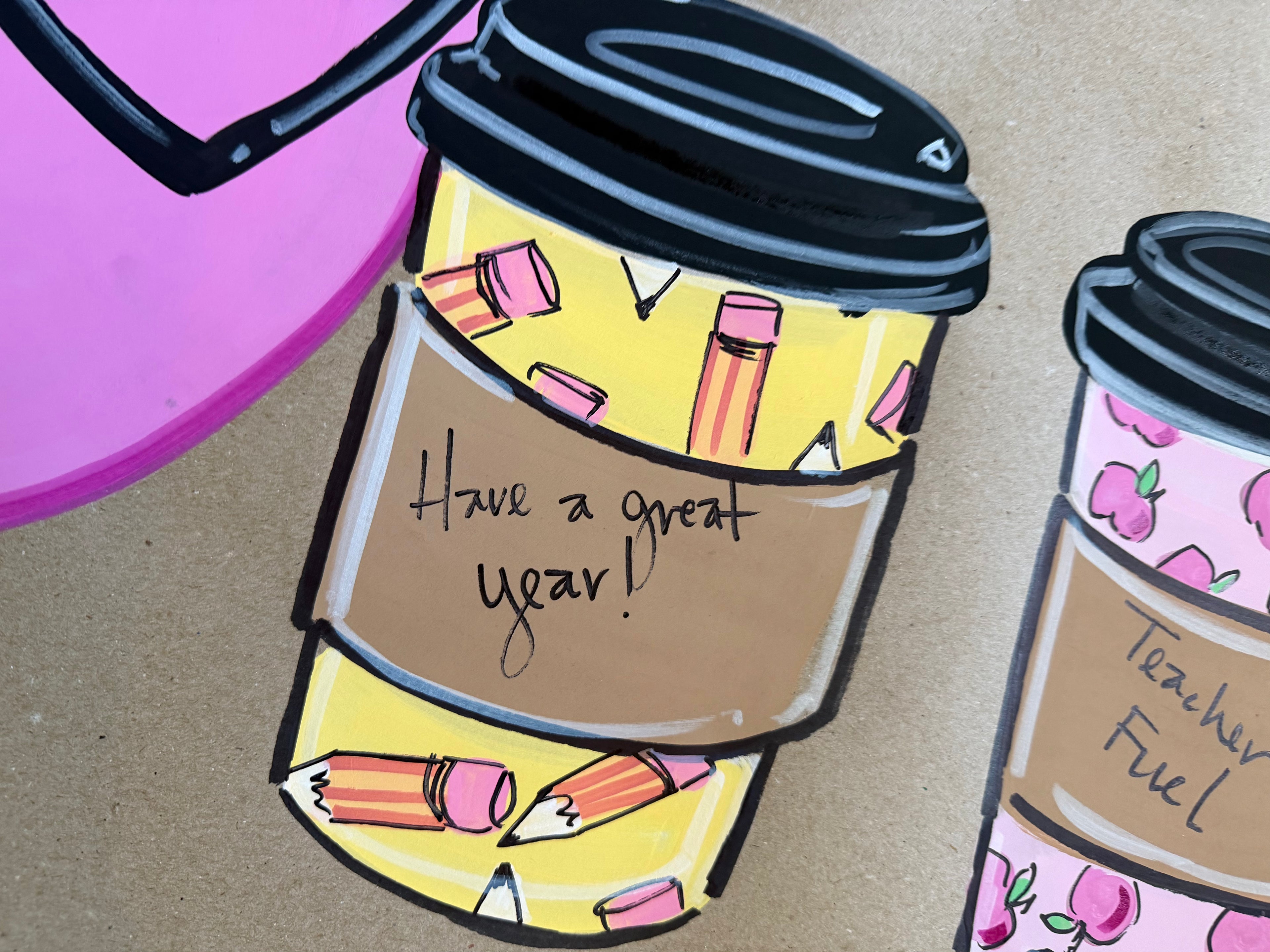 Welcome back teachers, to do's coffee