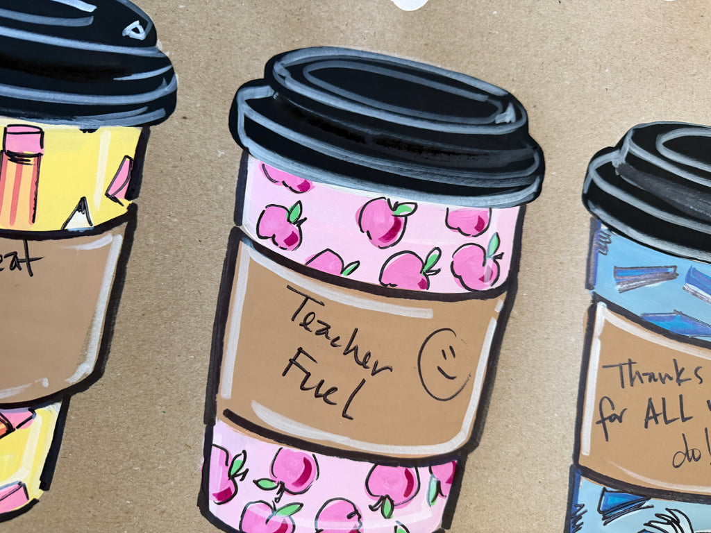 Welcome back teachers, to do's coffee
