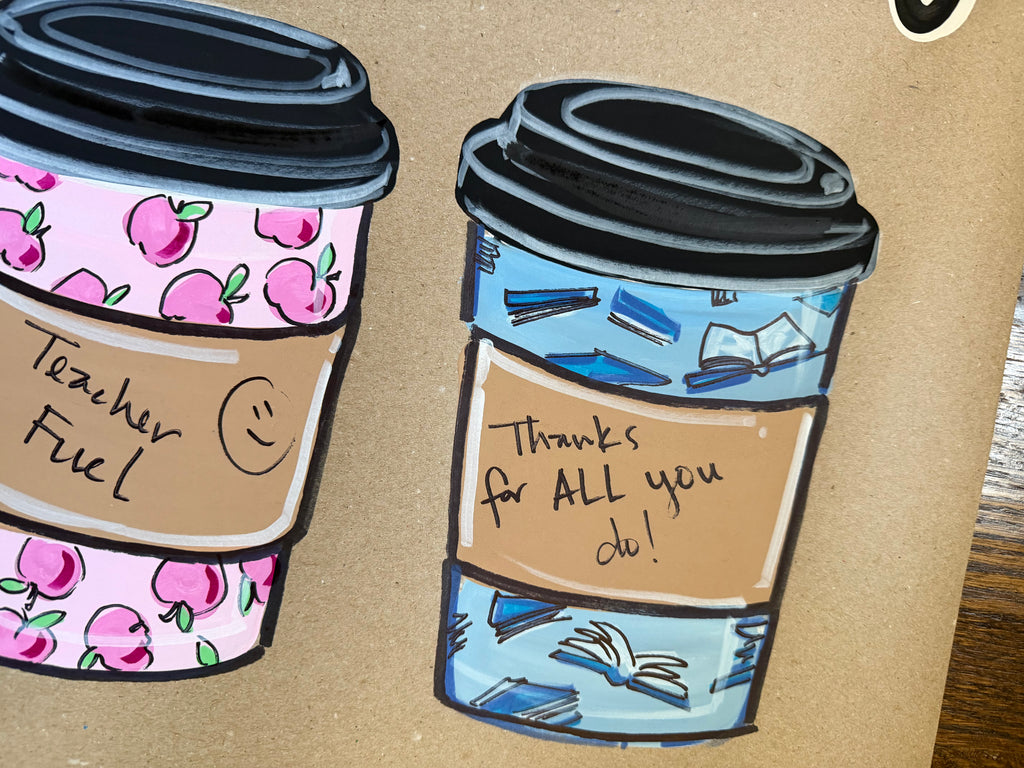 Welcome back teachers, to do's coffee