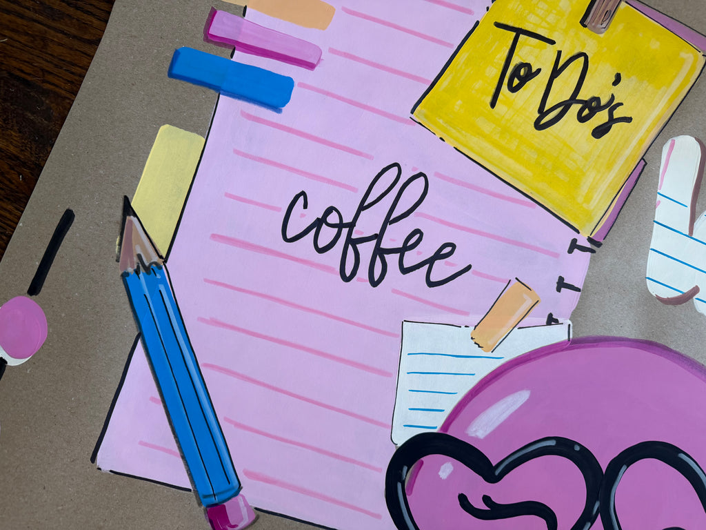 Welcome back teachers, to do's coffee
