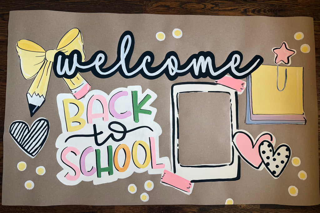 Back to School - pastel