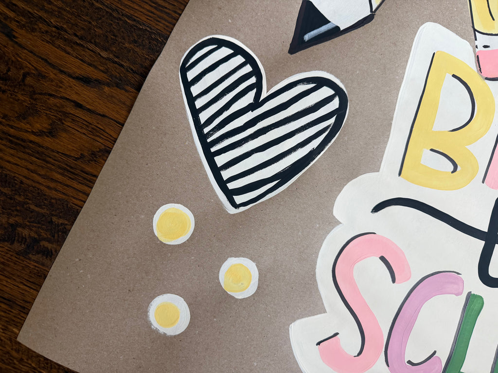 Back to School - pastel